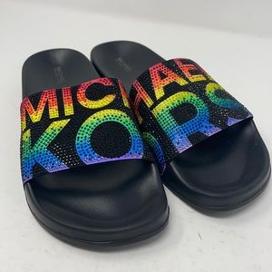 Women’s size 10 Michael kors slides sandals